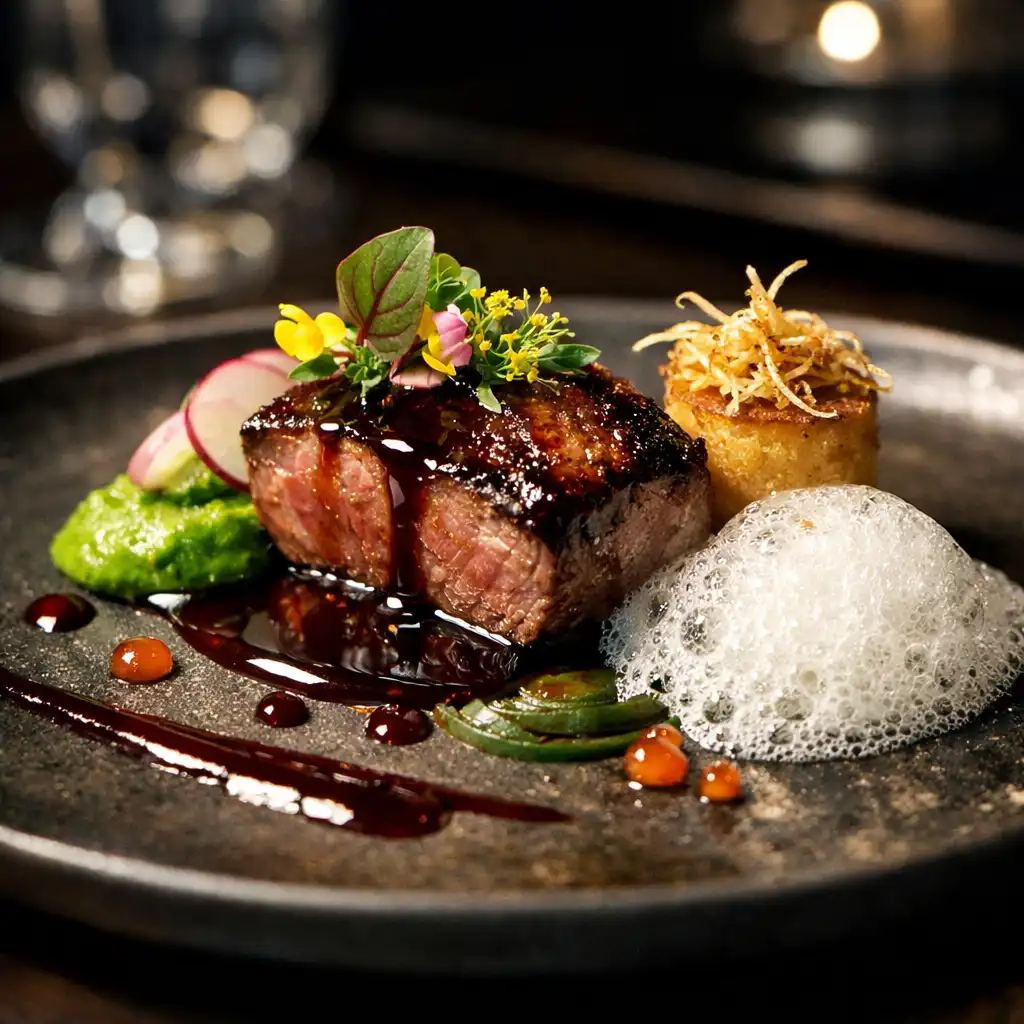 Signature gourmet fogás
